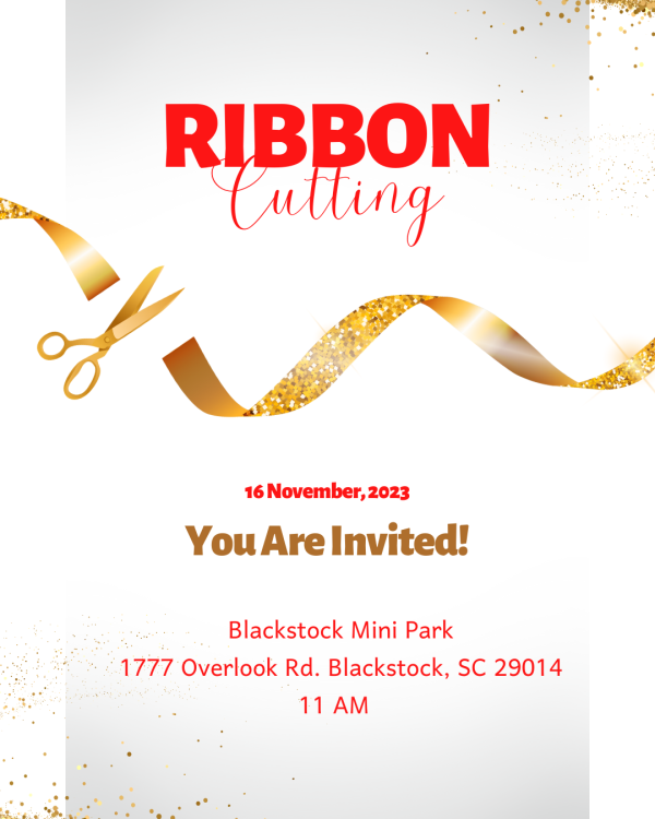 Image for Blackstock Mini Park Ribbon Cutting