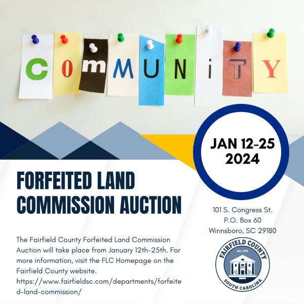 Image for Forfeited Land Commission Auction